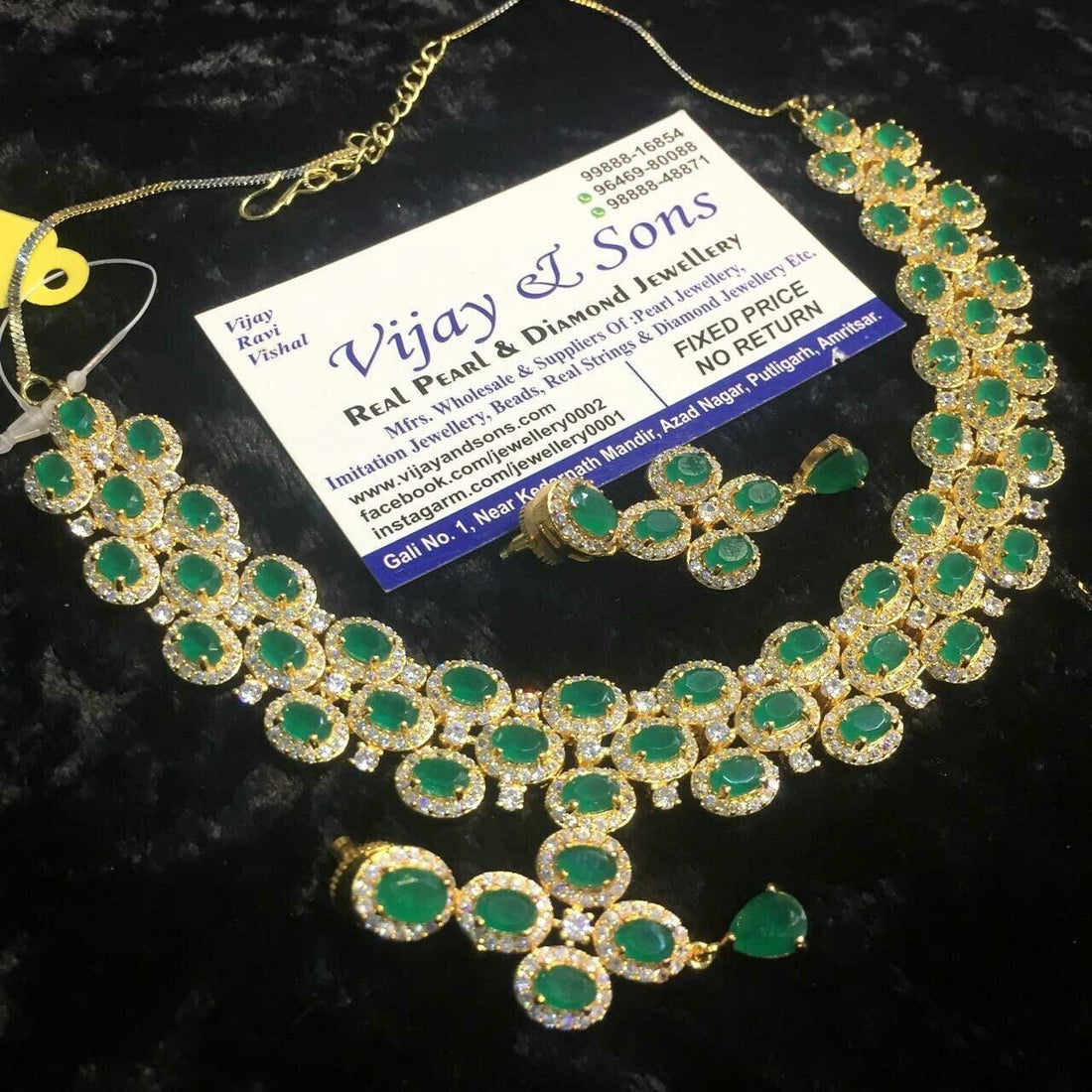 Most Astonishing Indian Bridal Jewelry - Rani Haar - Vijay & Sons