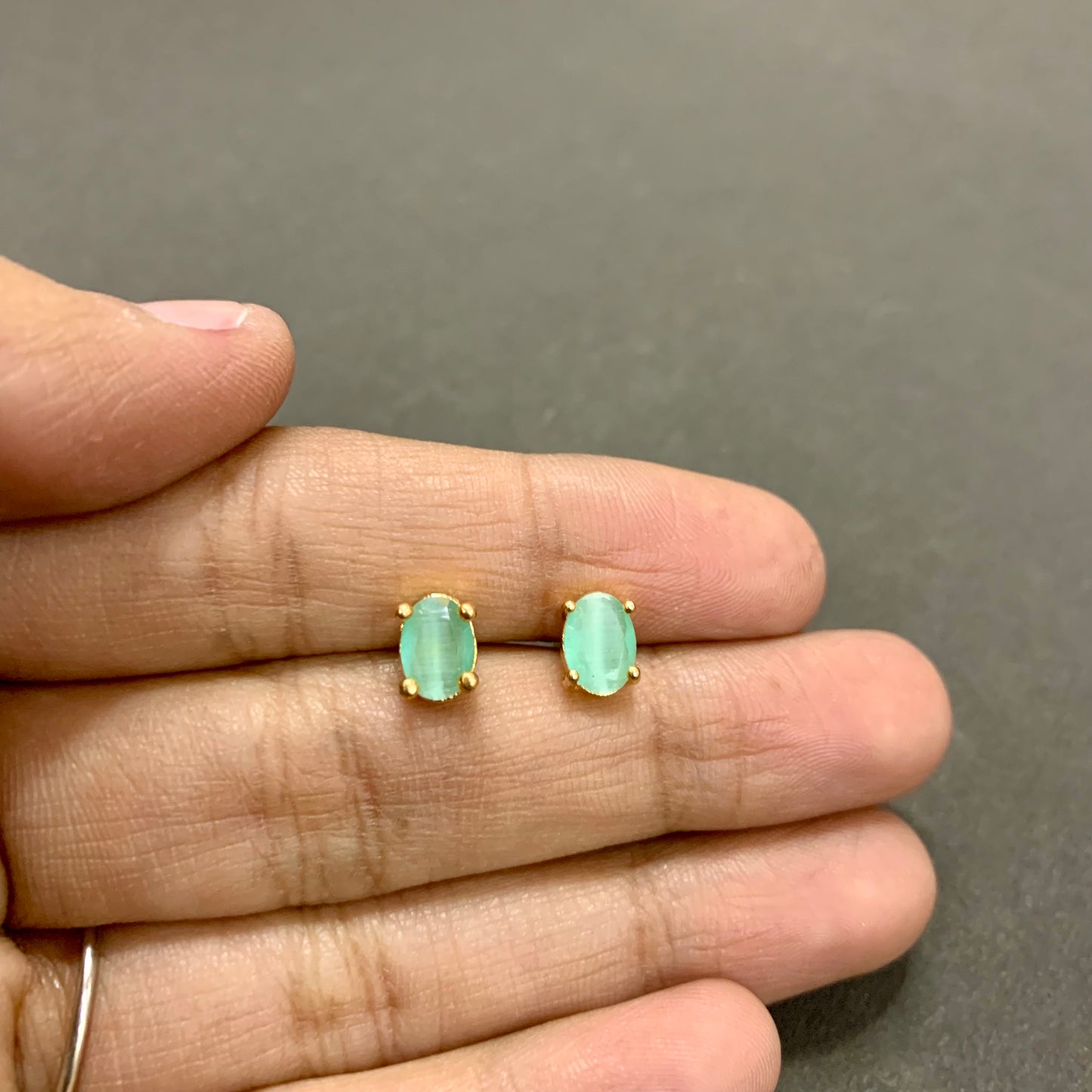 American diamond earrings 455123 - Vijay & Sons