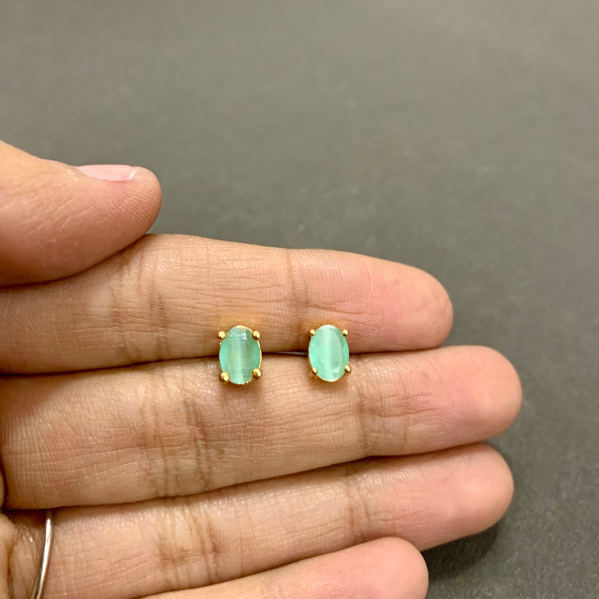 American diamond earrings 455123 - Vijay & Sons