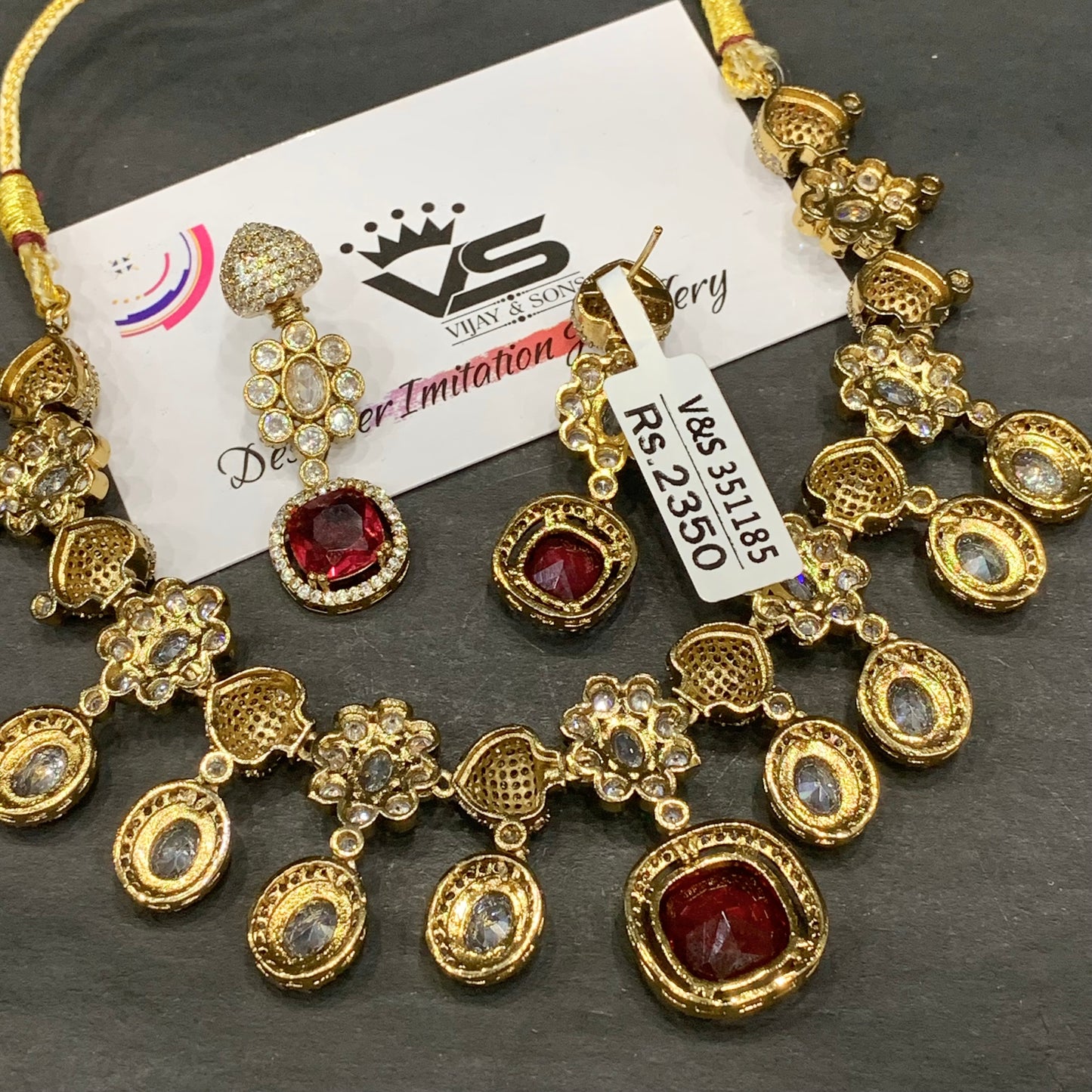 Zircon Necklace sets 69855