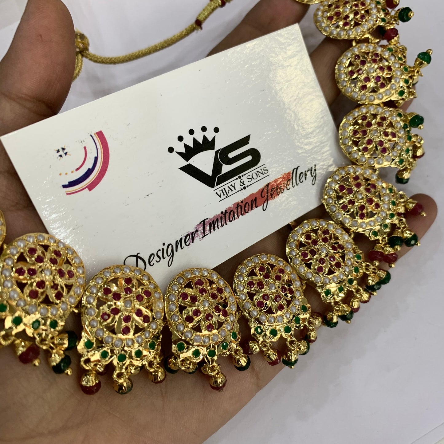 Jadau Necklace Sets 789757
