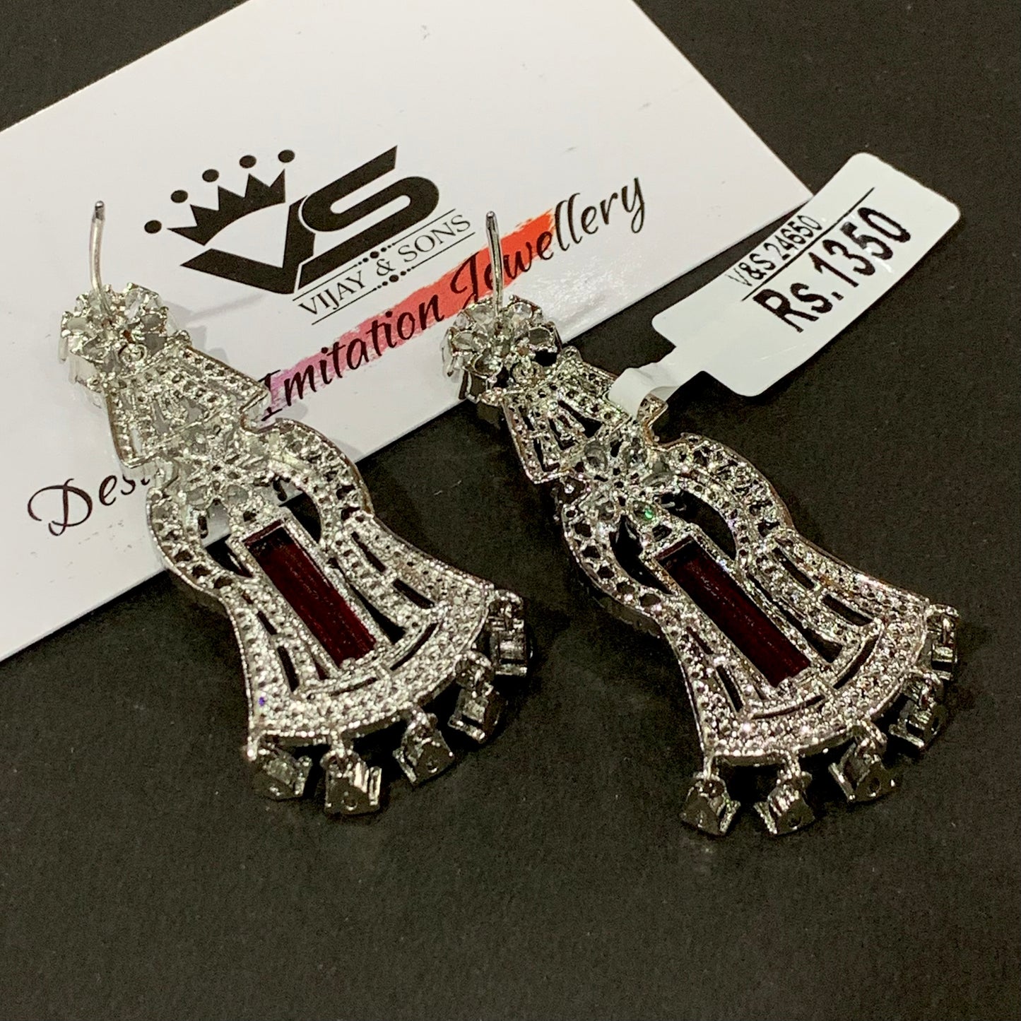 American diamond earrings 454356