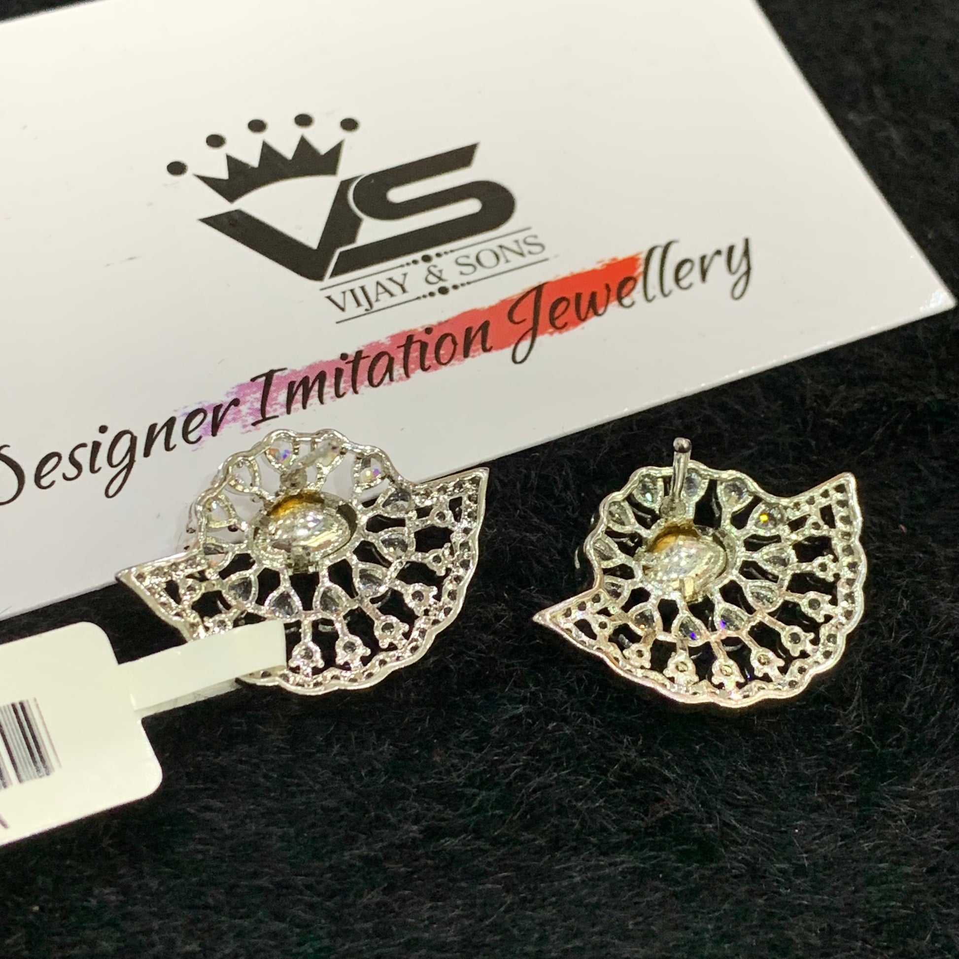 Zircon Earring 46655 - Vijay & Sons