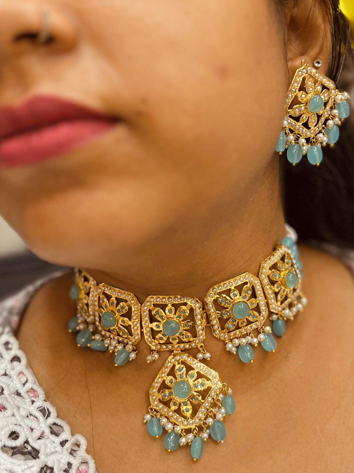 Jadau Necklace Sets 6786557 - Vijay & Sons