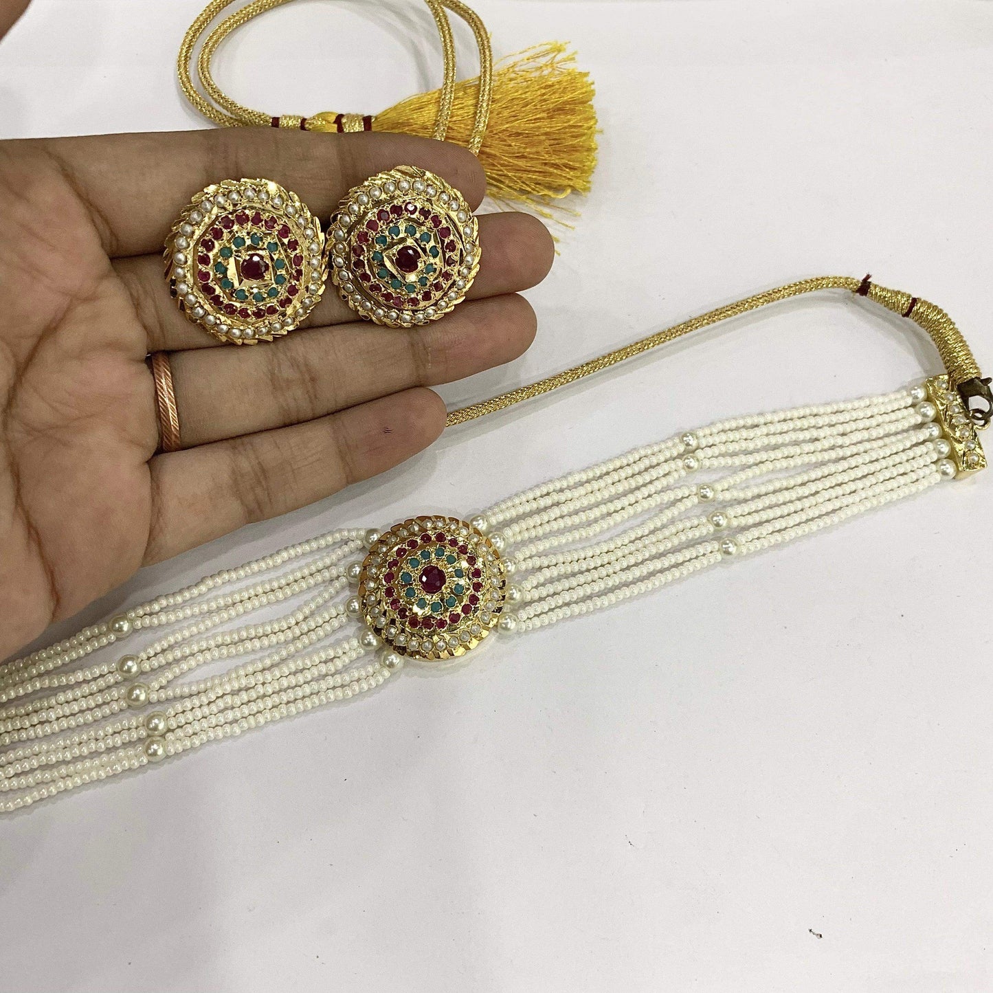 Jadau Necklace Sets 5885447 - Vijay & Sons