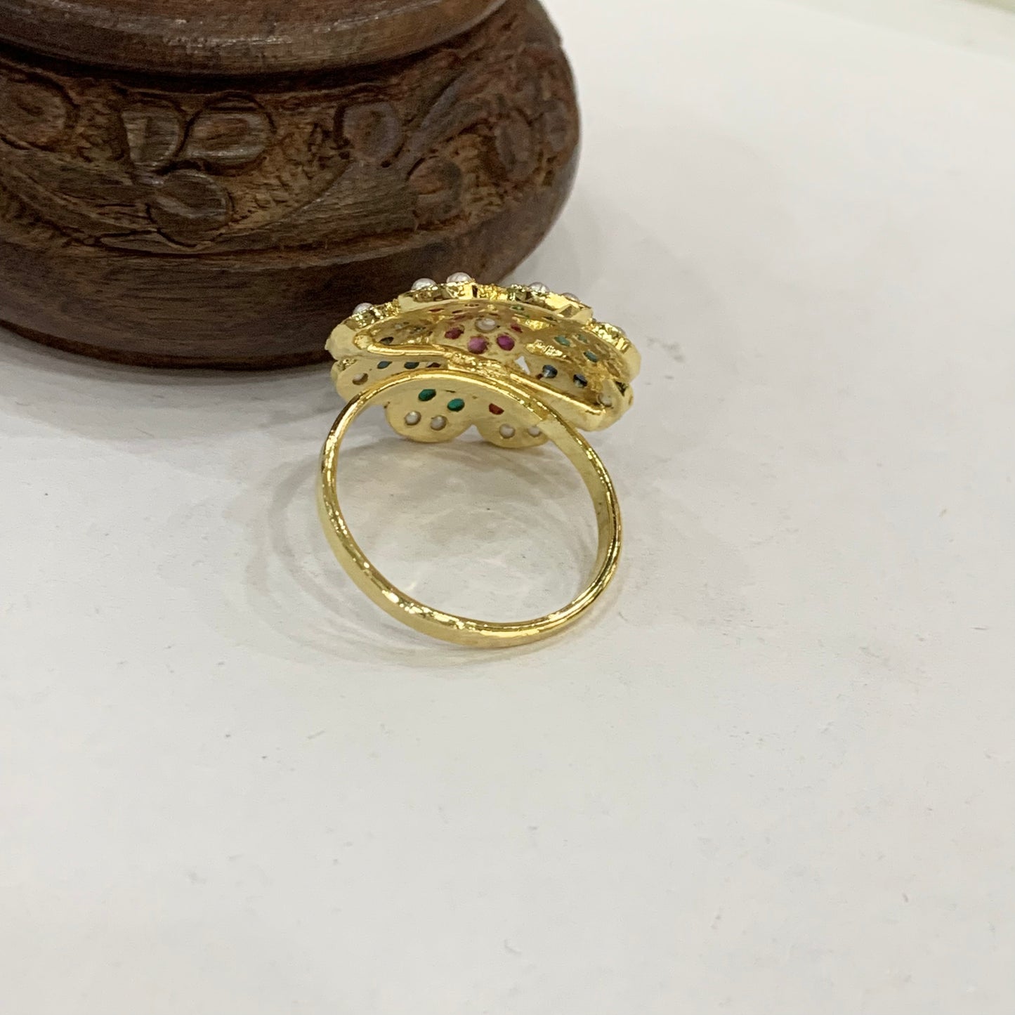 Jadau Rings 57844667 - Vijay & Sons