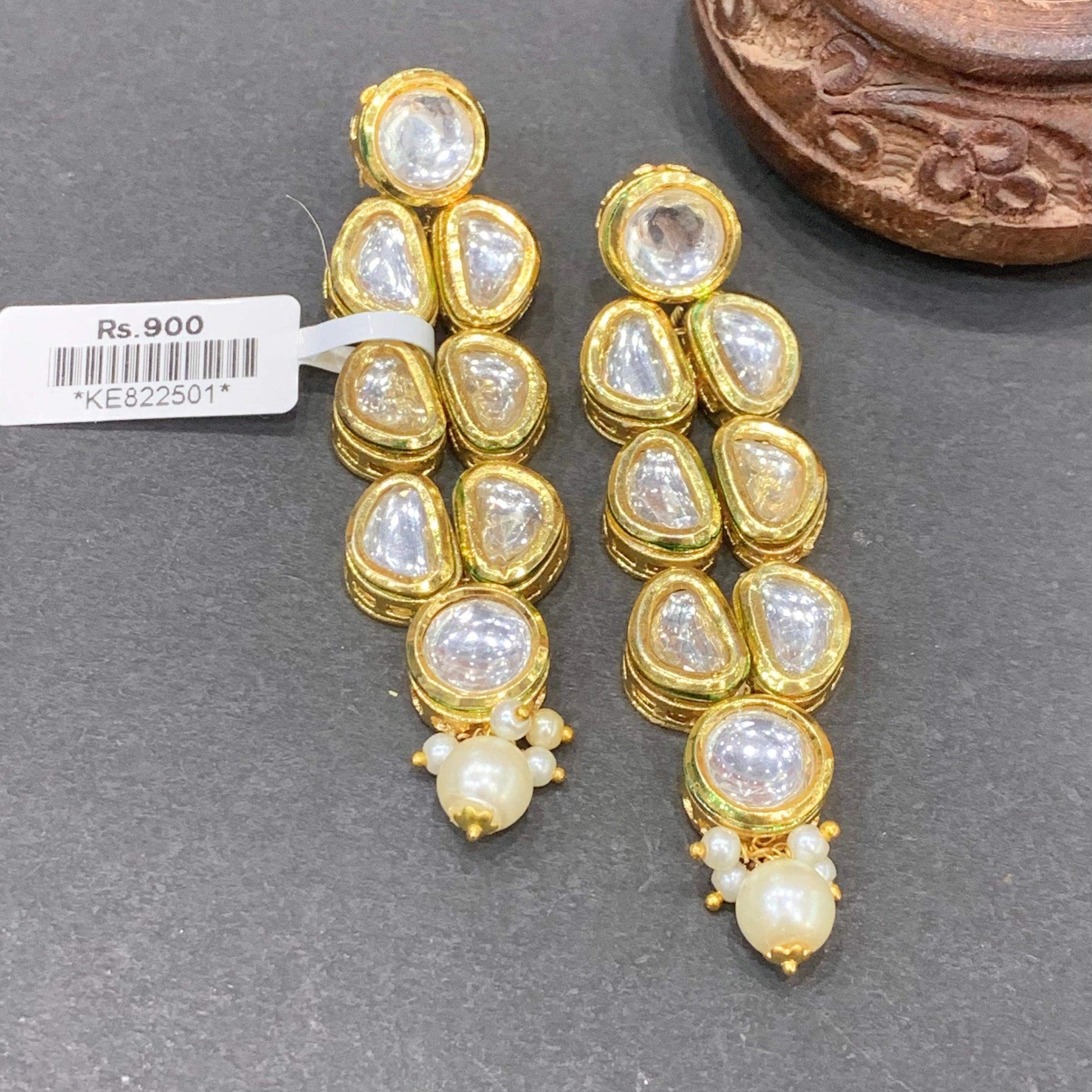 Kundan Earrings 6865445 - Vijay & Sons