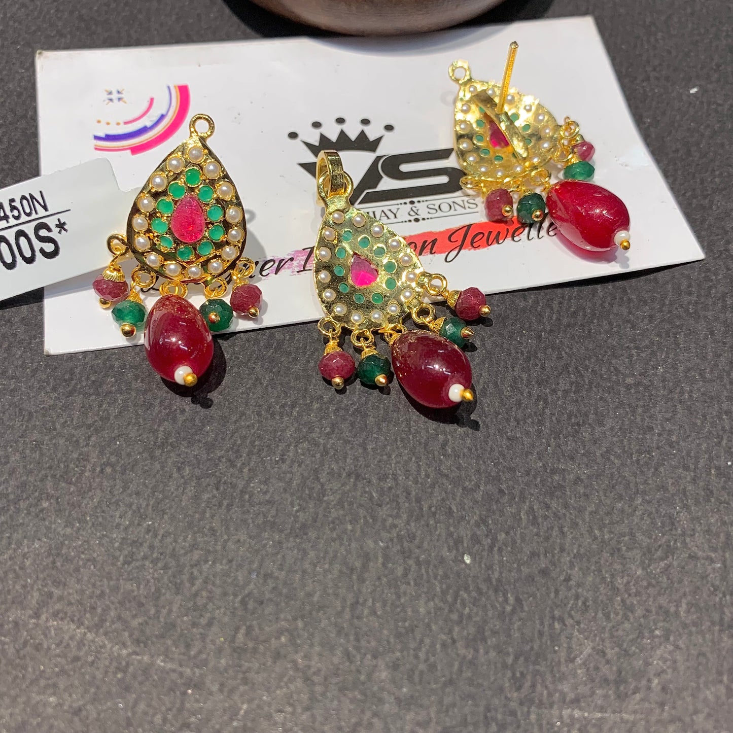 Jadau Pendant Set 562626