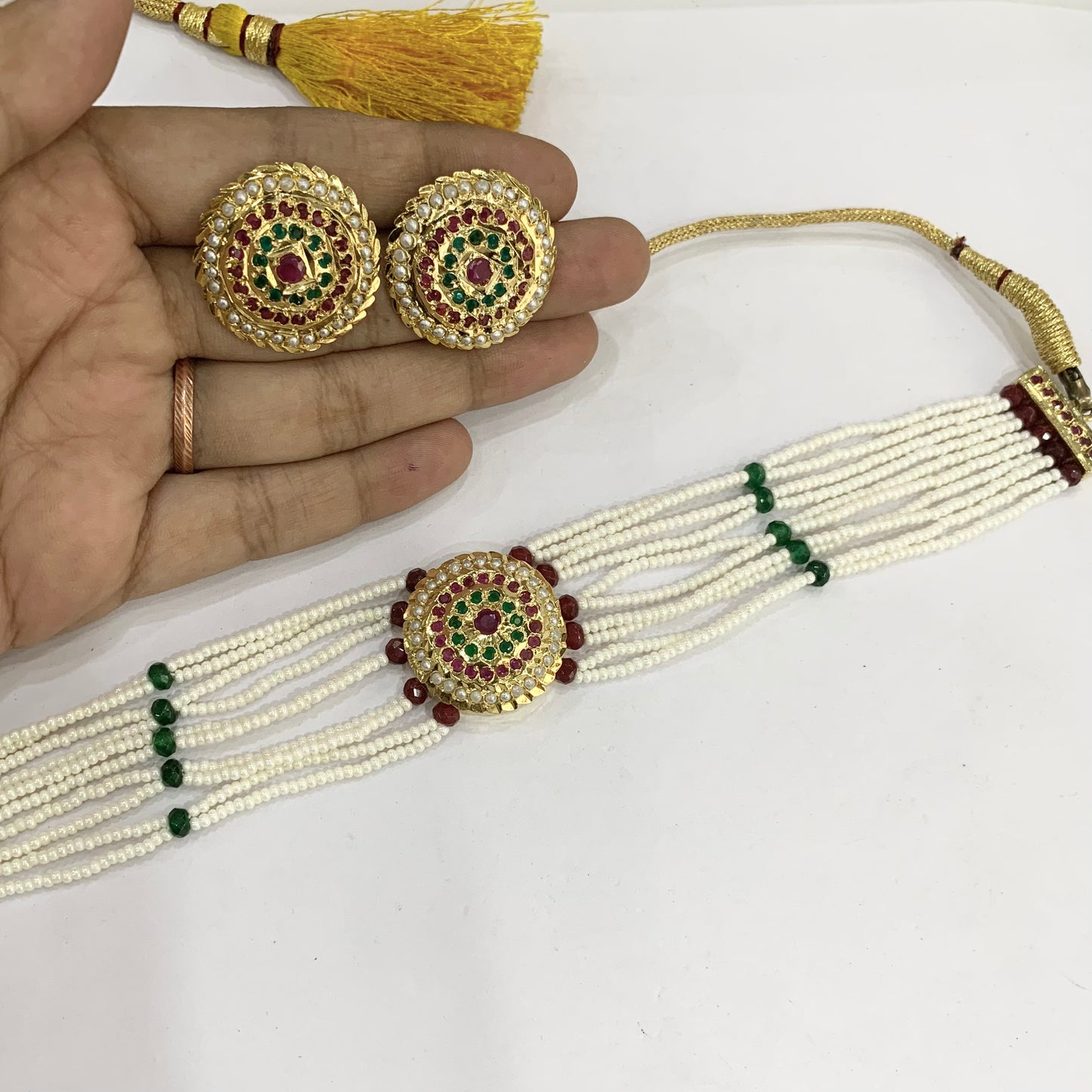 Jadau Necklace Sets 5885447