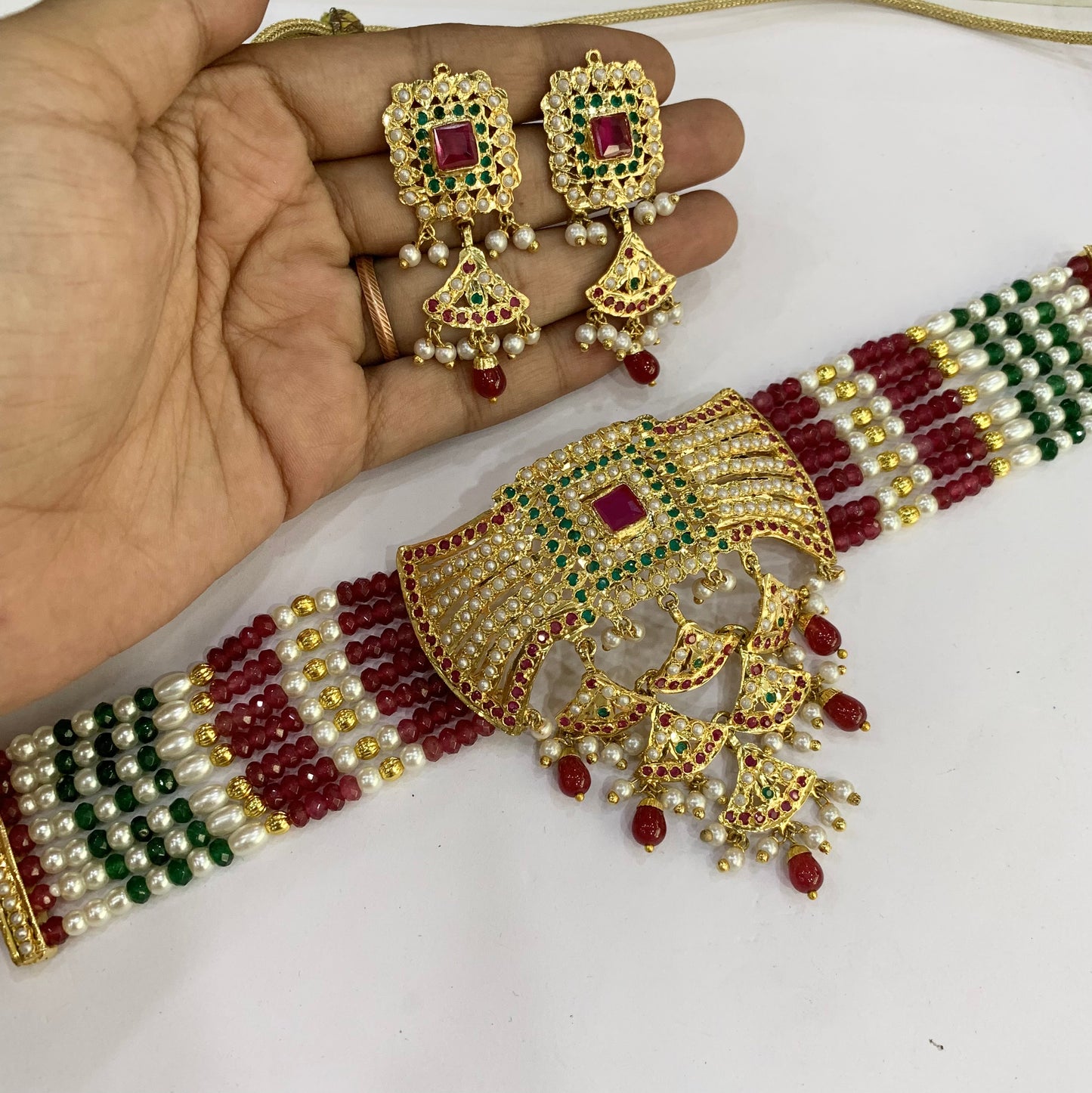 Jadau chokker set 4684433