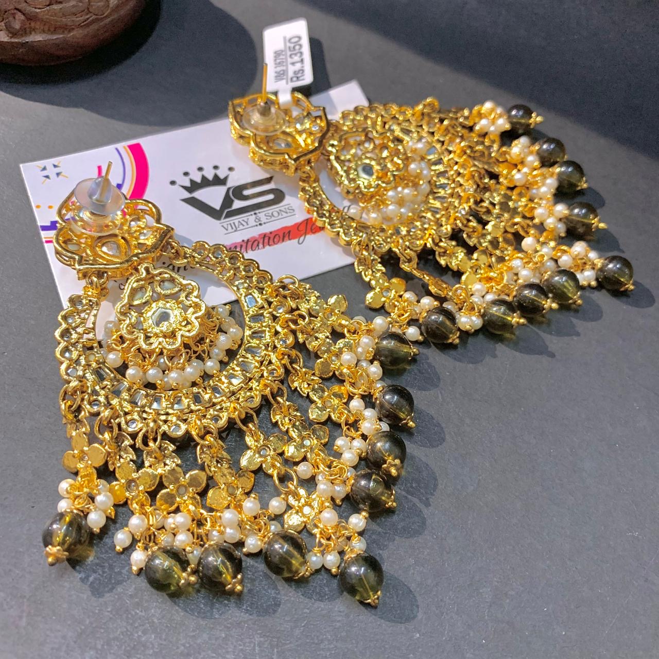 Kundan Earrings 36455