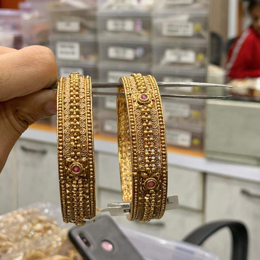 Antique Kundan Bangles - Vijay & Sons