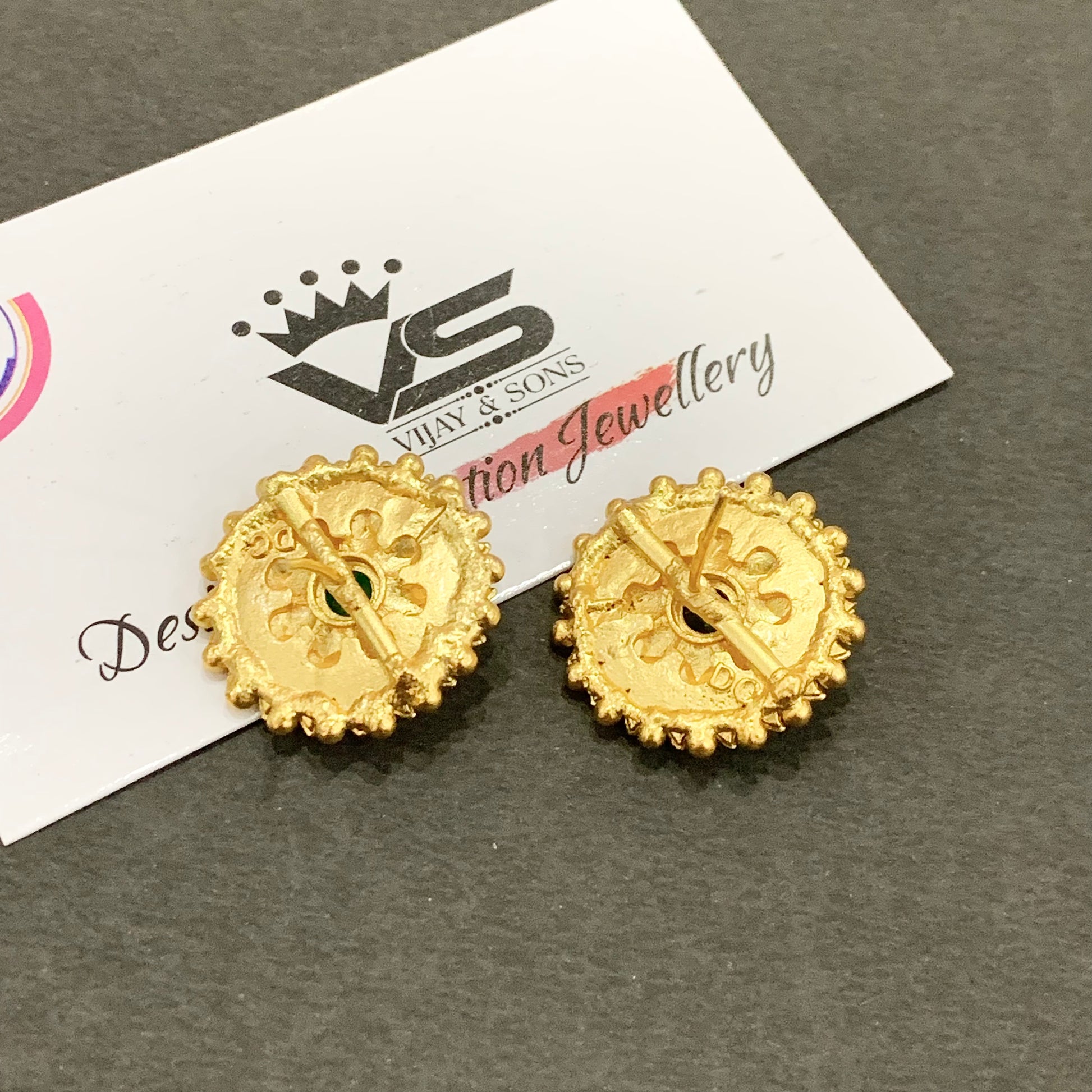 Antique Earrings 356445 - Vijay & Sons