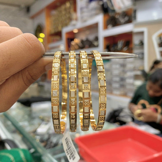 Gold Plated Bangles 67457675 - Vijay & Sons