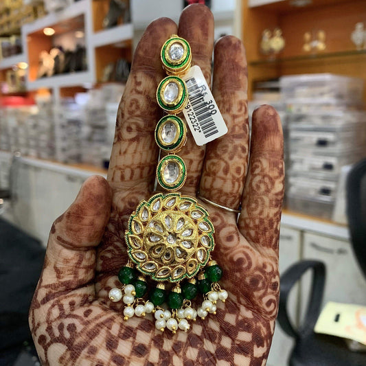 Kundan Maang Tikka 231200 - Vijay & Sons
