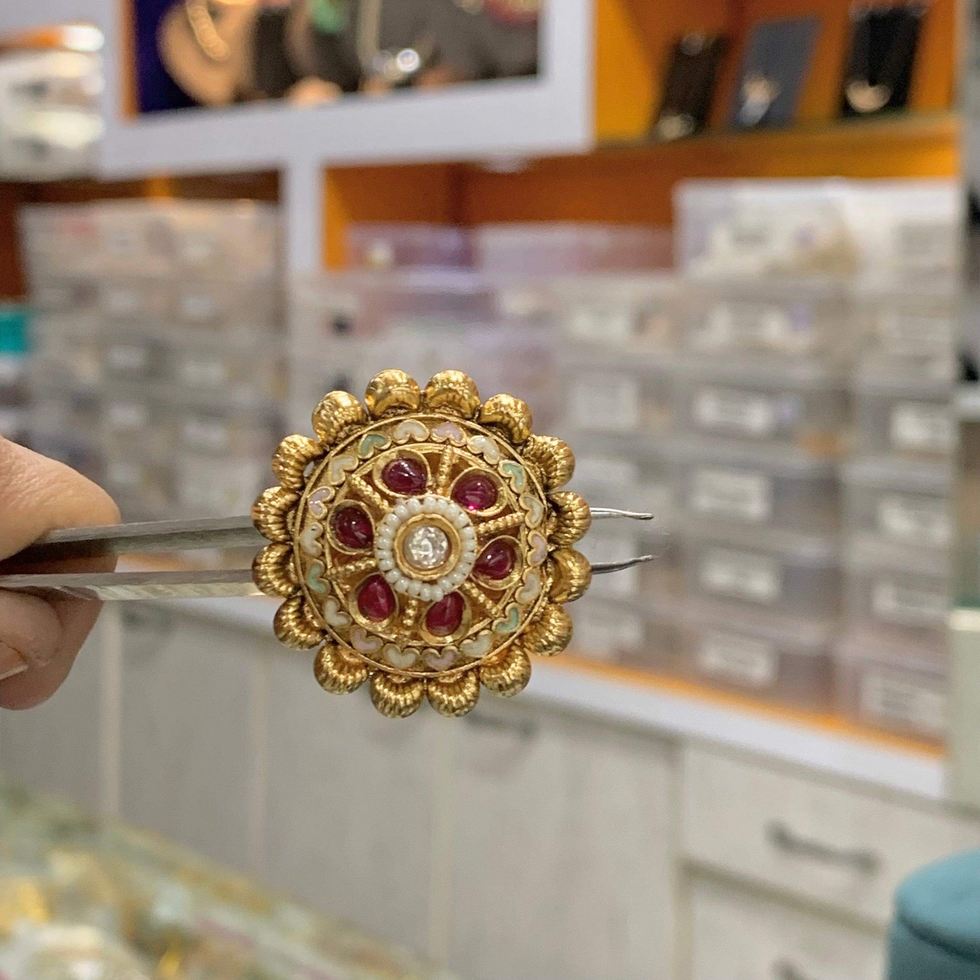 Antique Ring 383840 - Vijay & Sons