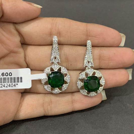 Zircon Earring 466443 - Vijay & Sons
