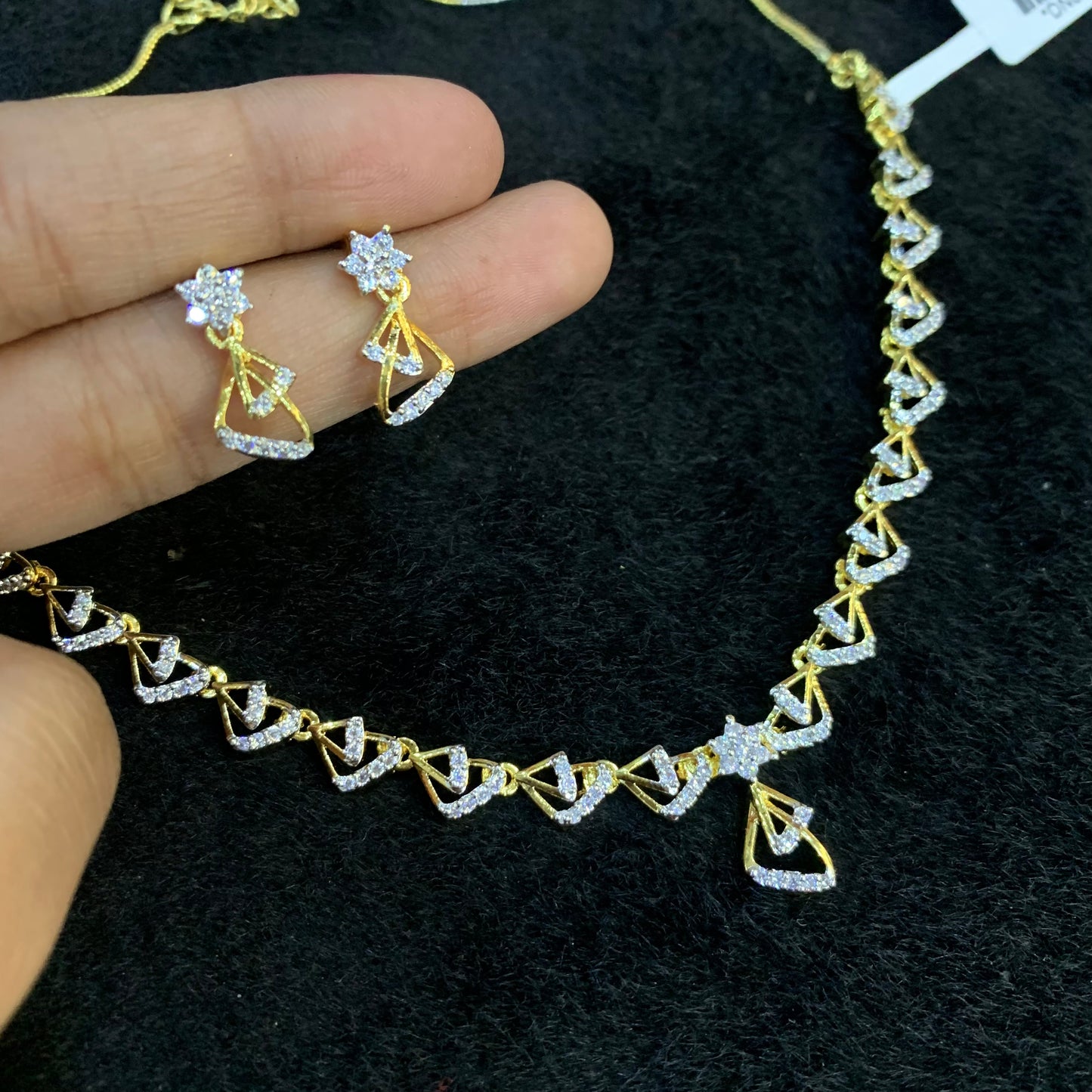 Zircon Necklace Sets 267567