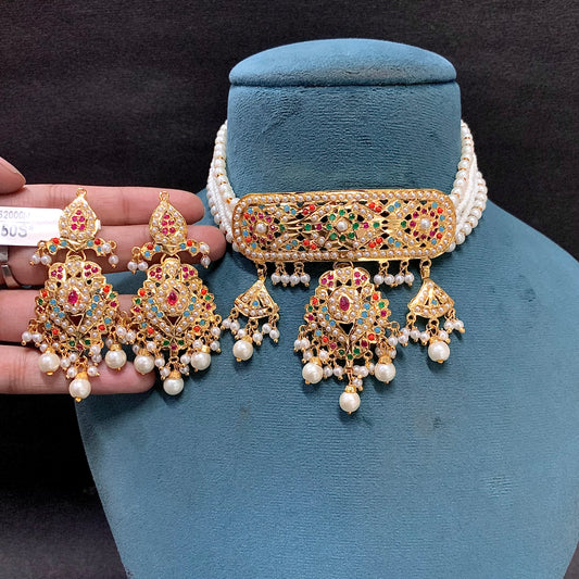 Jadau Naclaces Set 667766