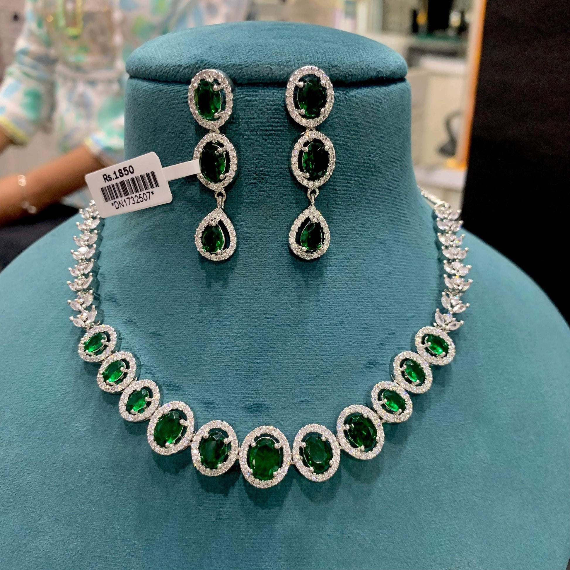 Zircon Necklace Set 5778727 - Vijay & Sons