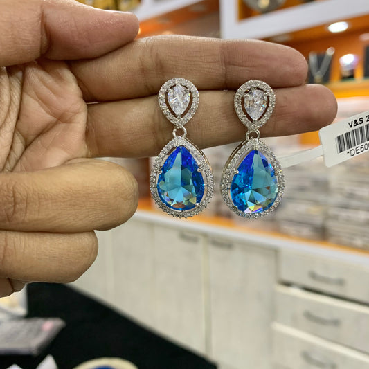 American Diamond Earrings 678750 - Vijay & Sons