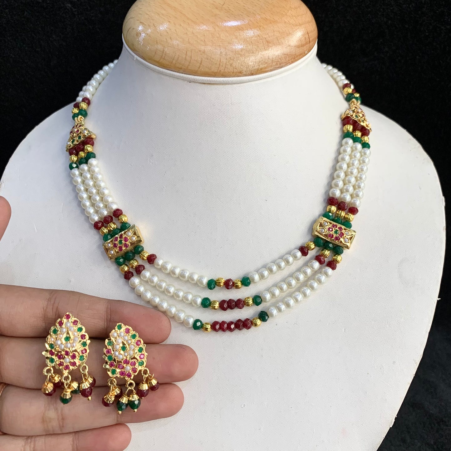 Jadau choker set 46753579