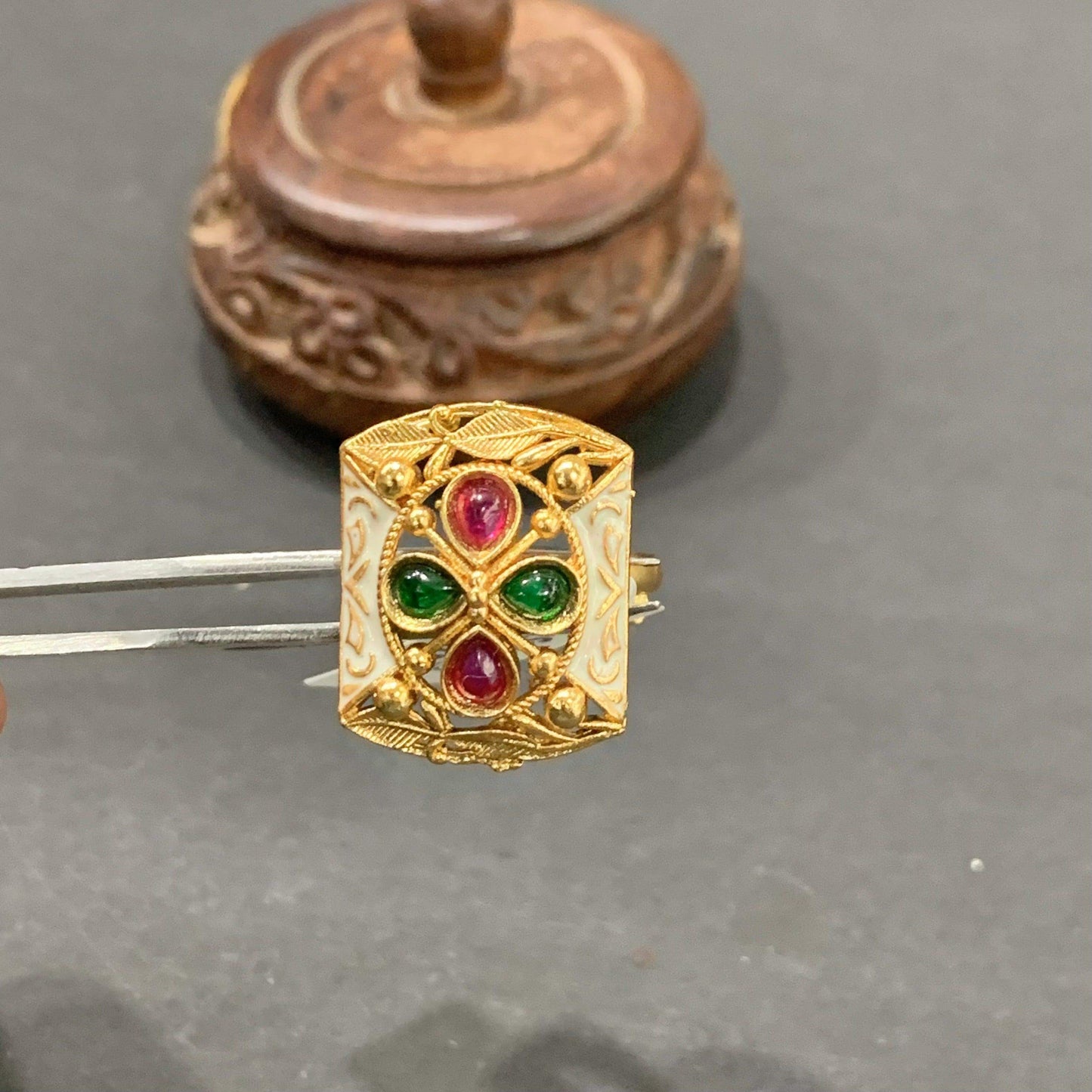 Antique Ring 23859 - Vijay & Sons