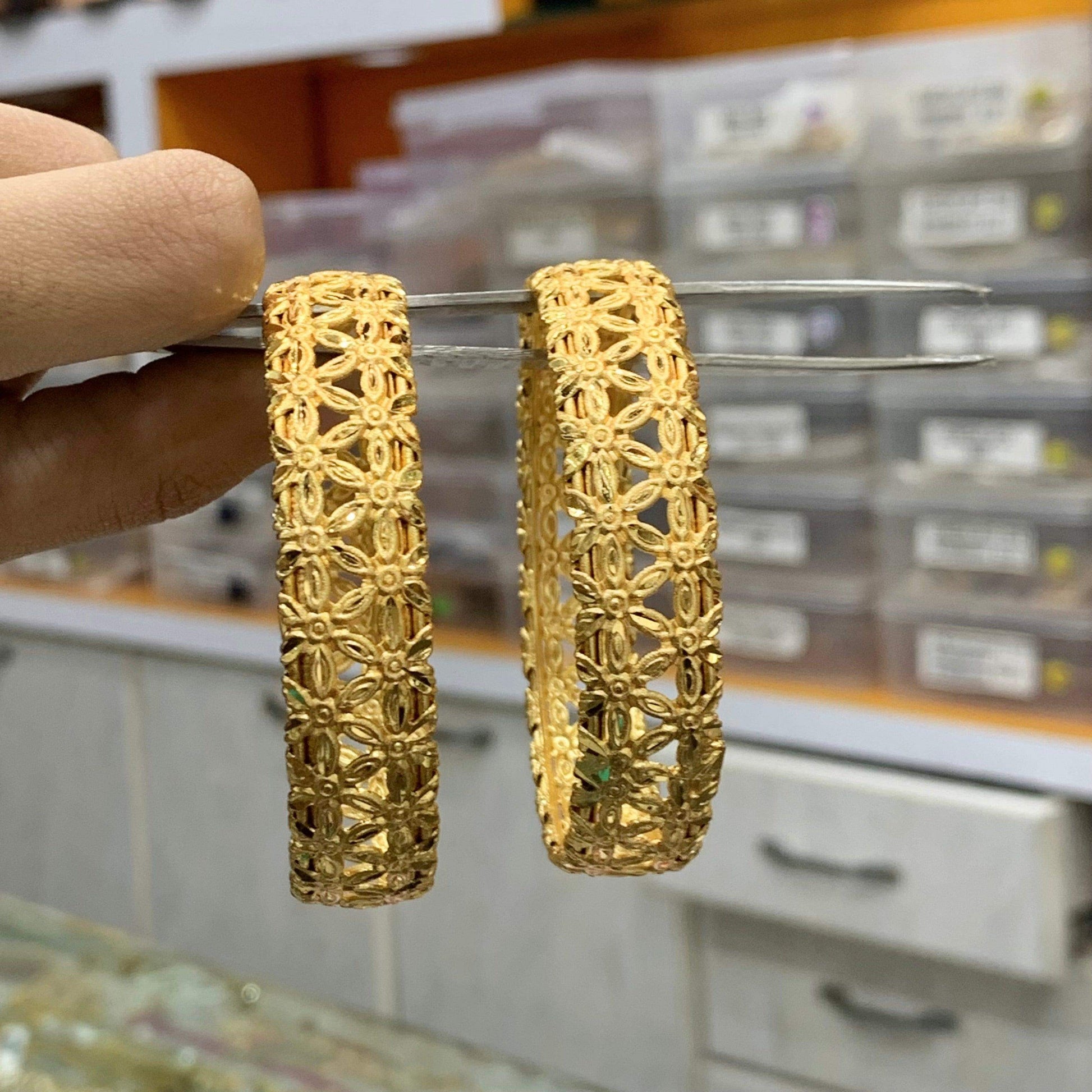 Gold Platted Bangles - Vijay & Sons
