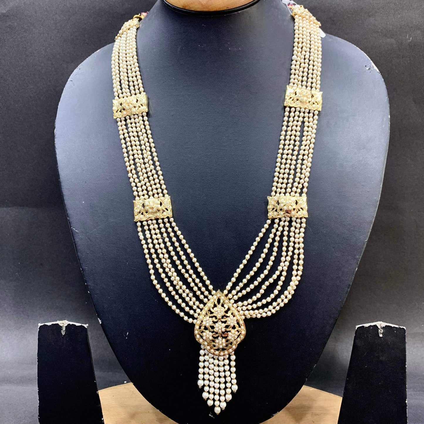Jadau Rani haar 35467544 - Vijay & Sons