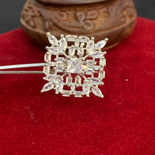 American Diamond Ring 9889 - Vijay & Sons