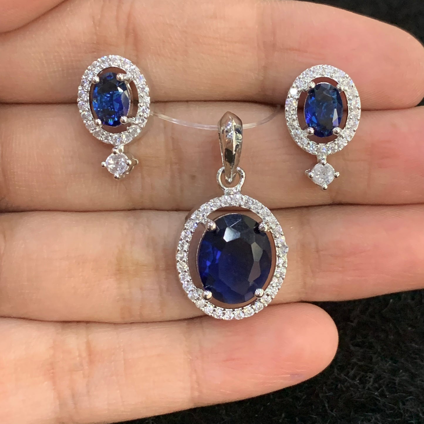 Zircon Pendant Sets 456321