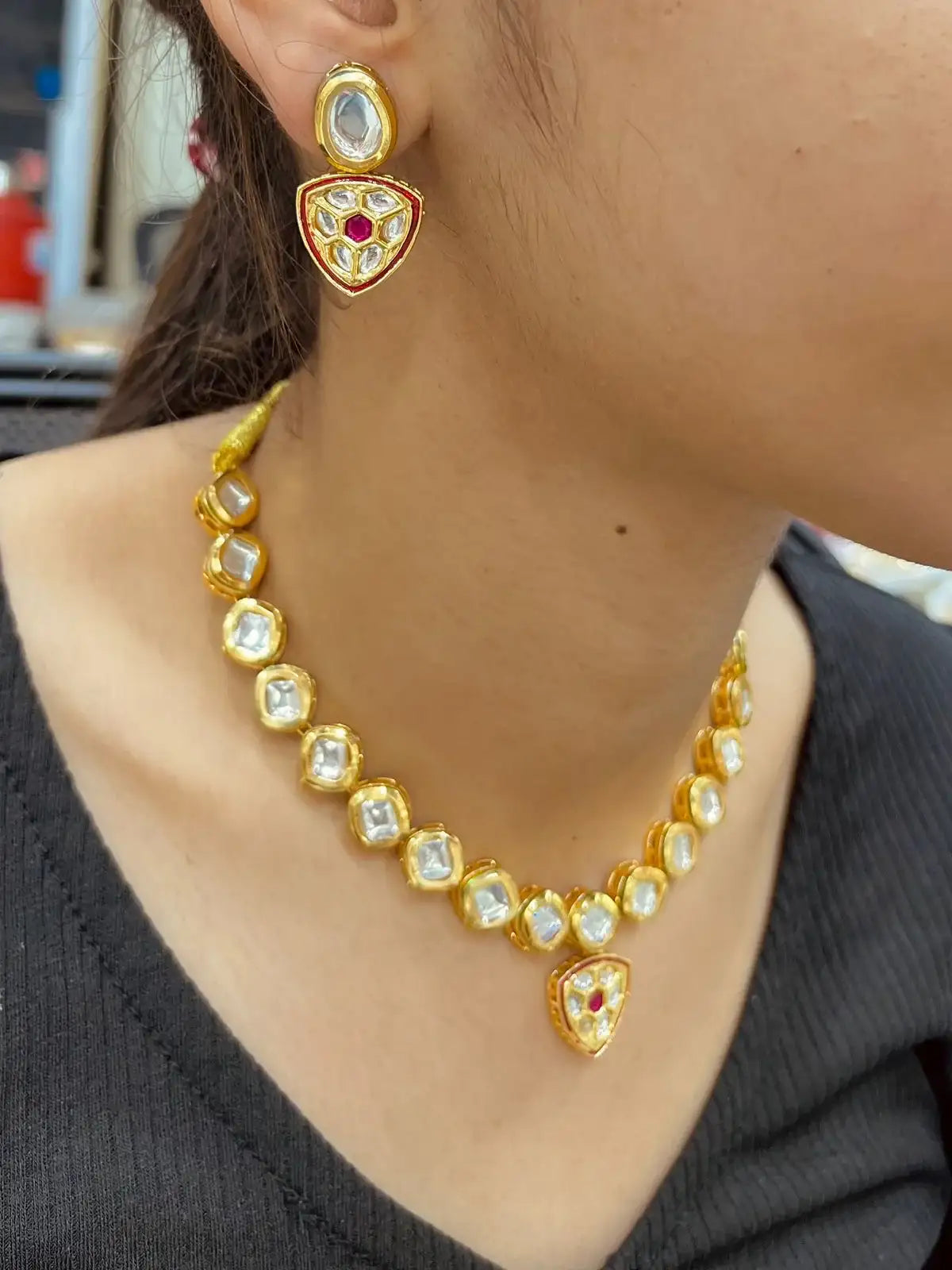 Kundan Necklace set