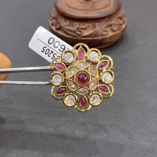Kundan Ring 495021 - Vijay & Sons
