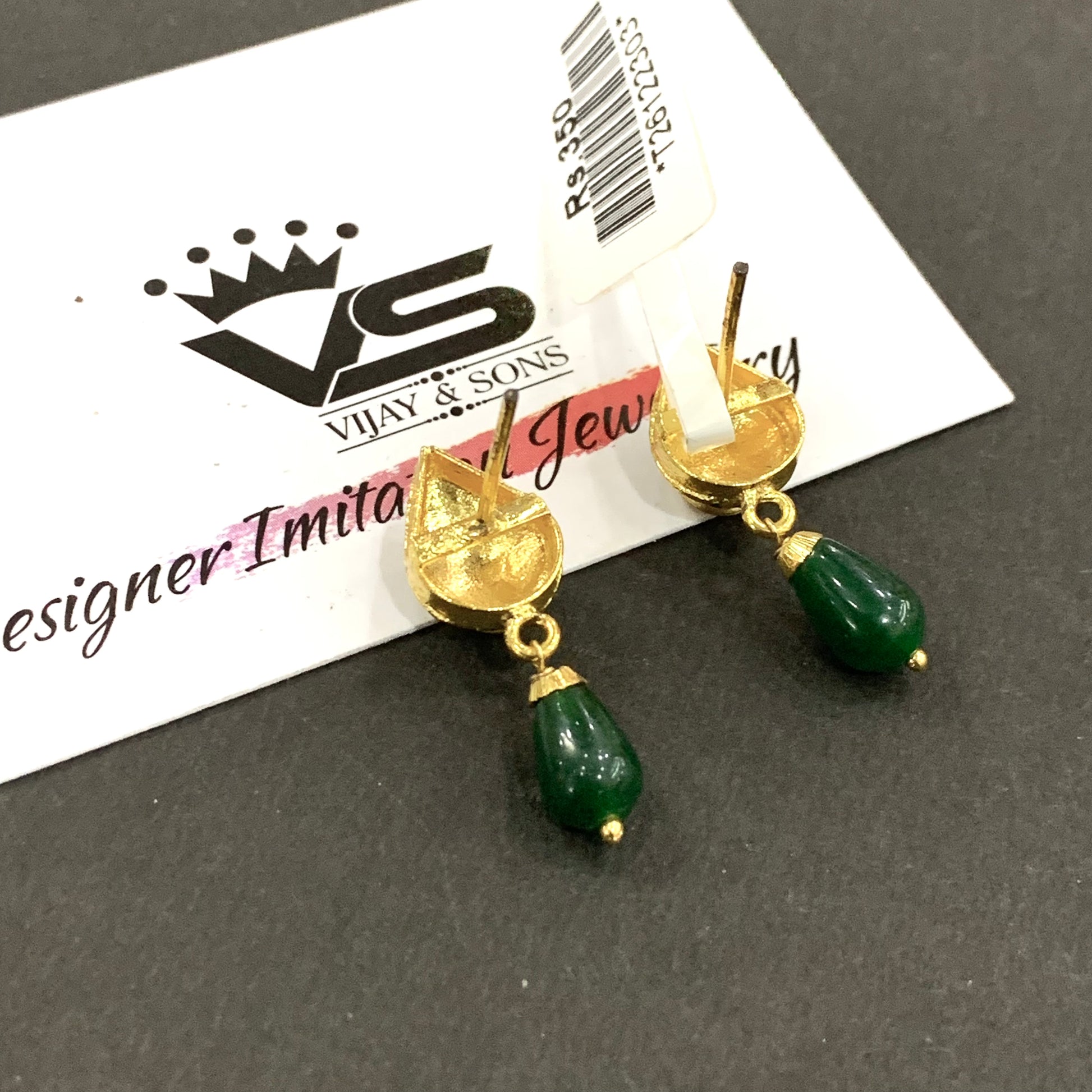 Kundan Earrings 22334 - Vijay & Sons