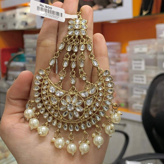 kundan ruby green quality pasa - Vijay & Sons