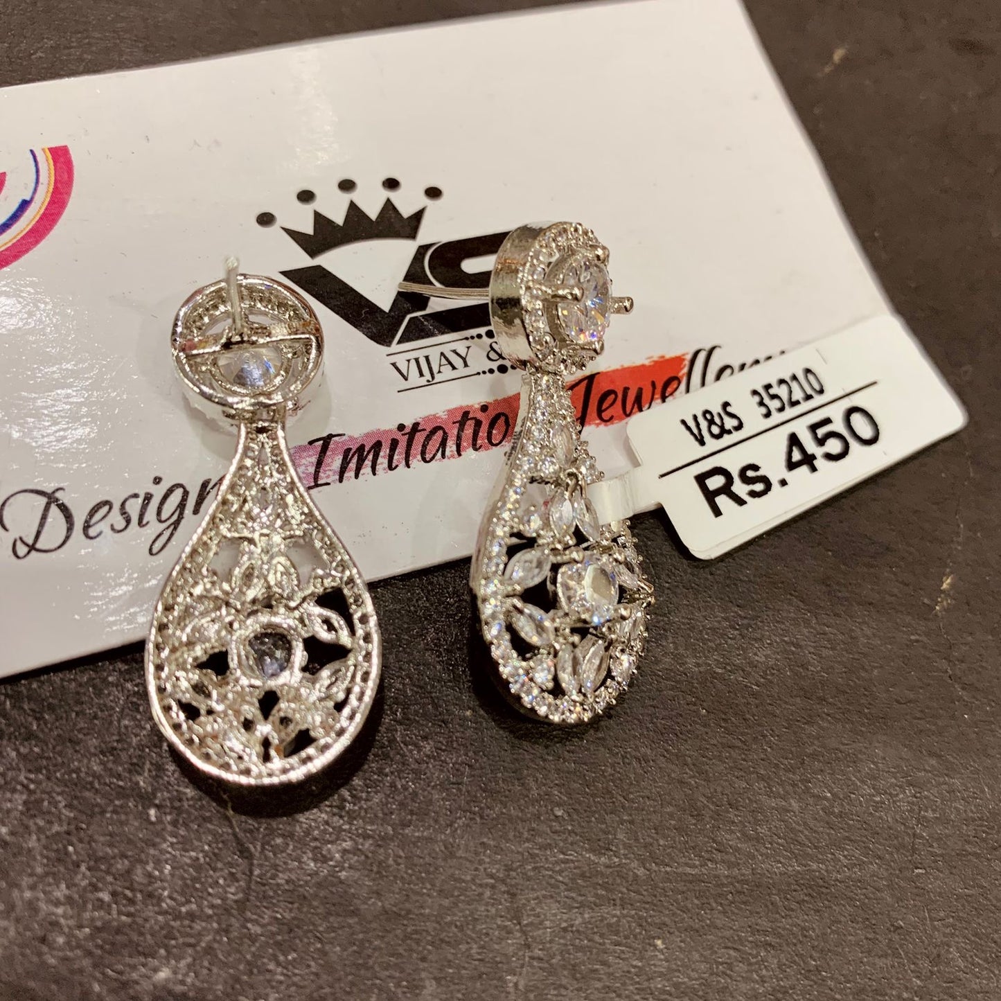 Diamond Earrings 63738