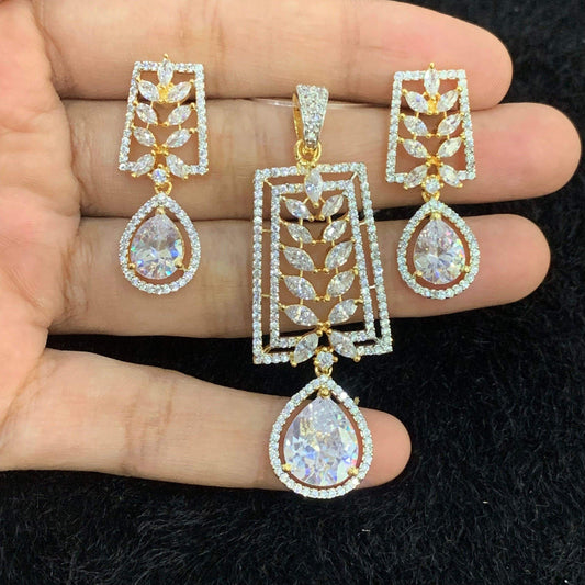 Zircon Pendant Sets 5264666 - Vijay & Sons