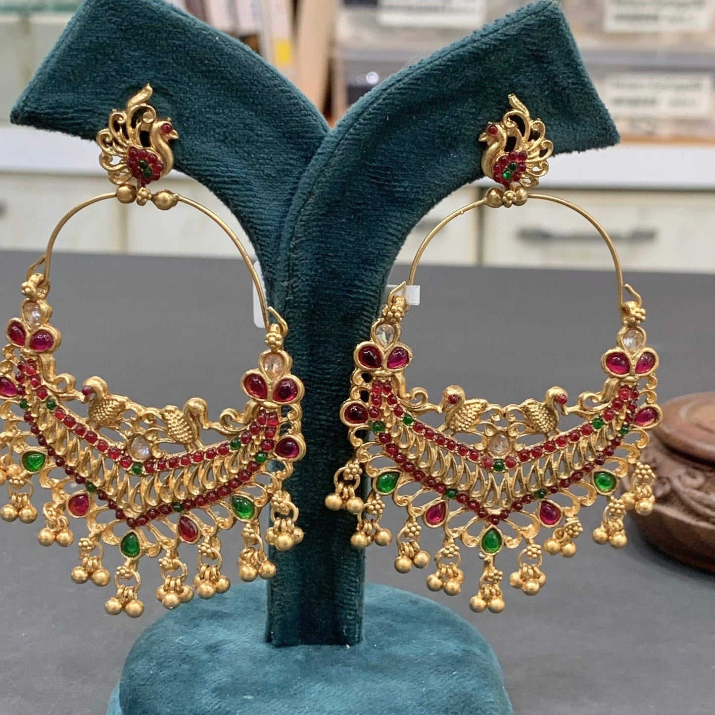 Antique Earrings 357807 - Vijay & Sons