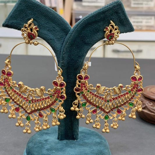 Antique Earrings 357807 - Vijay & Sons
