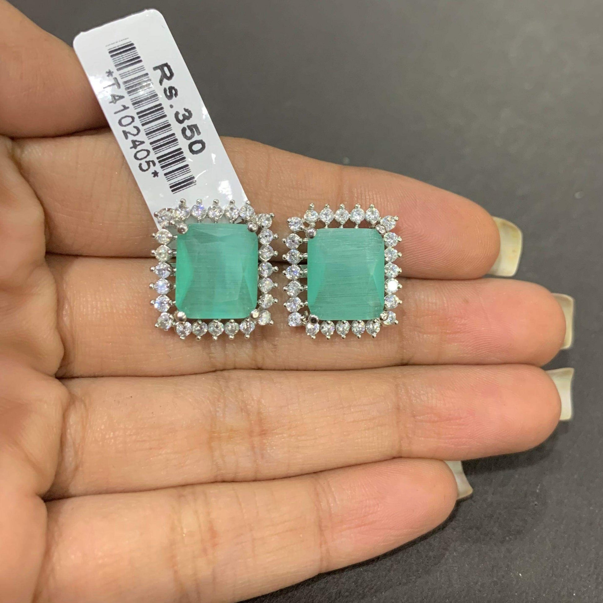 Zircon Earring 463232 - Vijay & Sons