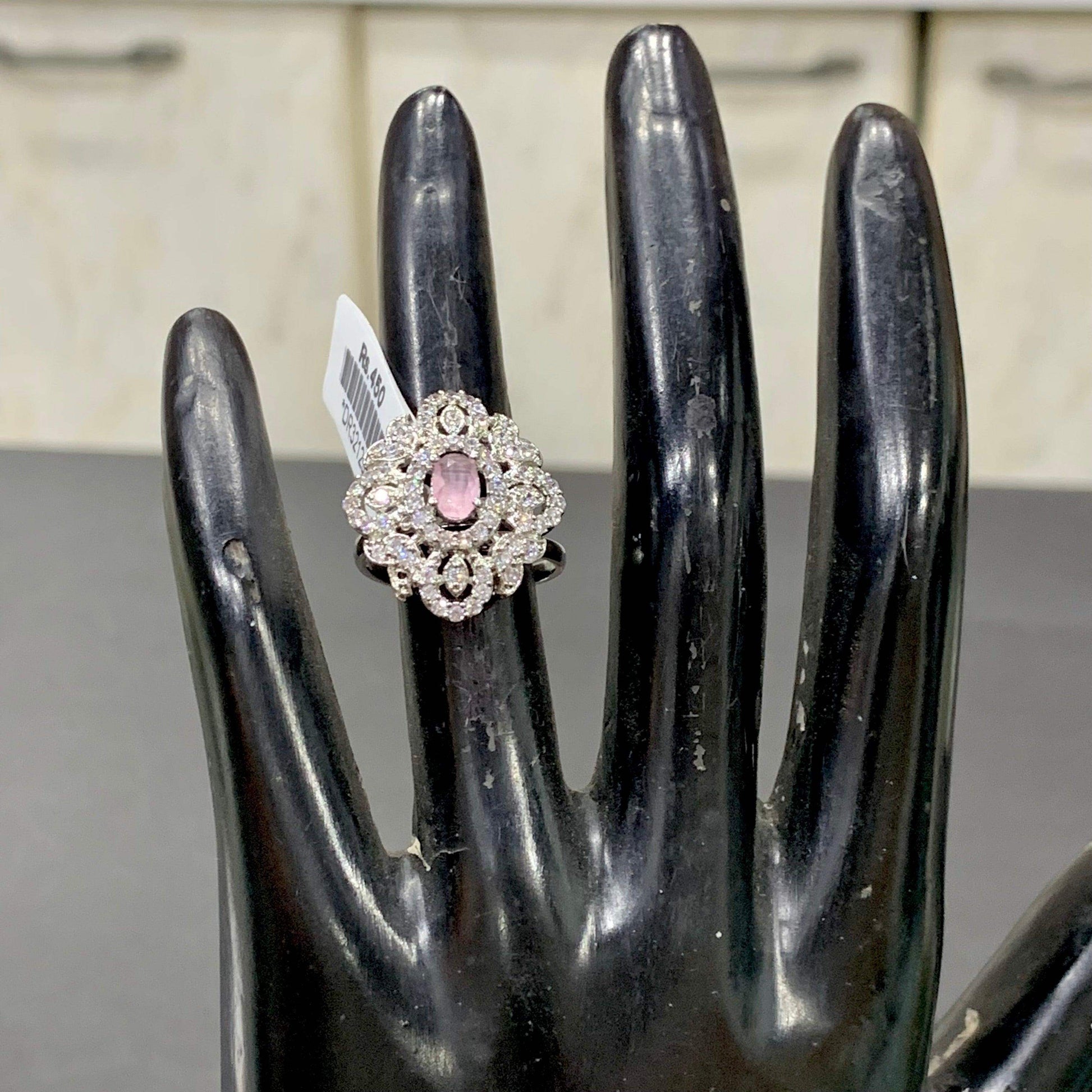 American Diamond Ring 42256 - Vijay & Sons