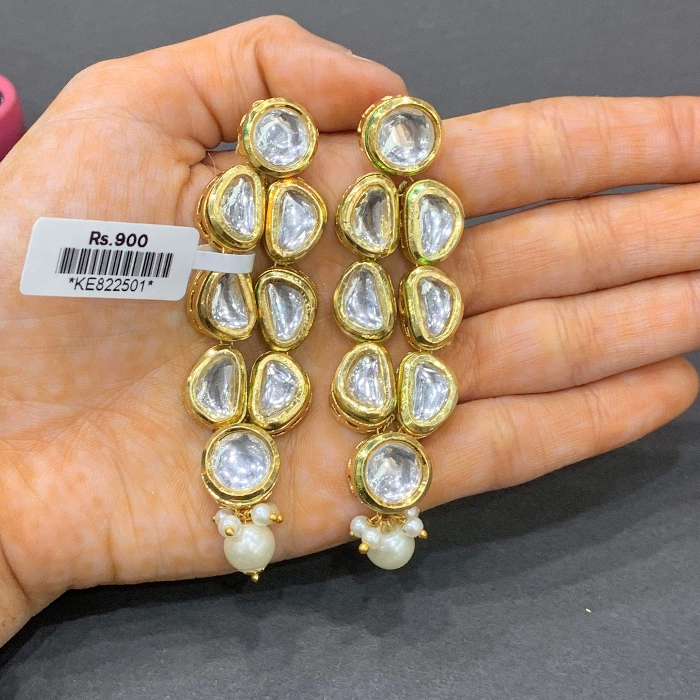 Kundan Earrings 6865445 - Vijay & Sons