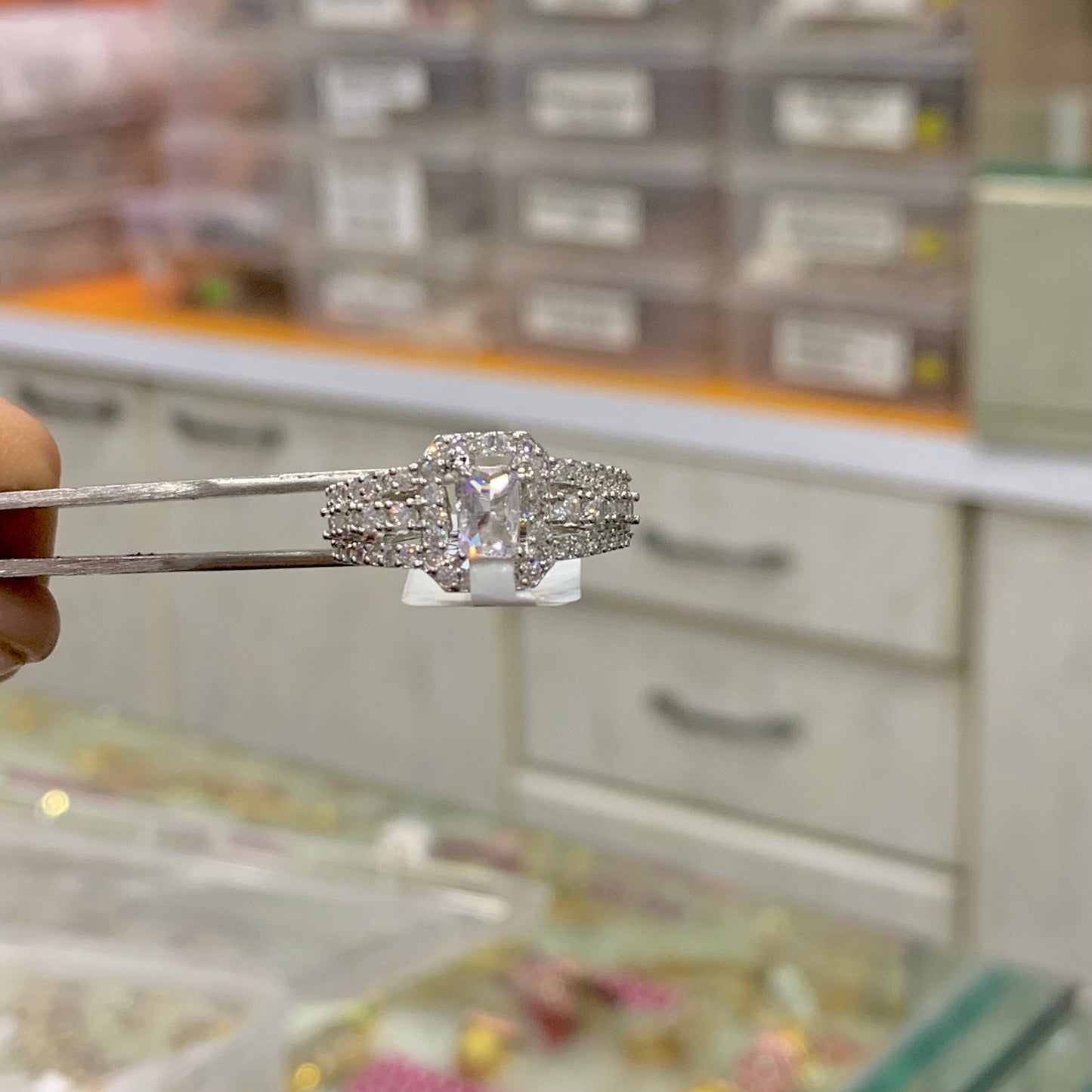 American Diamond Ring 98898