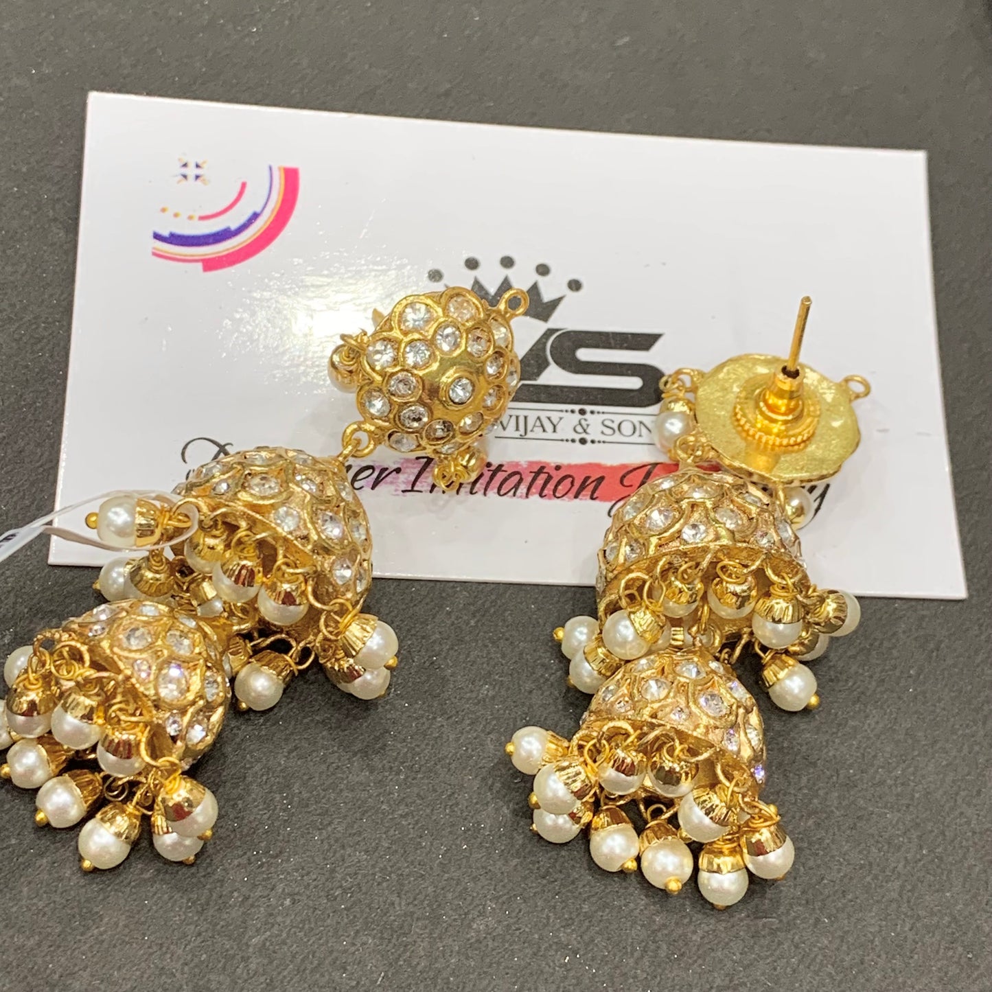 Jadau Earrings 34532
