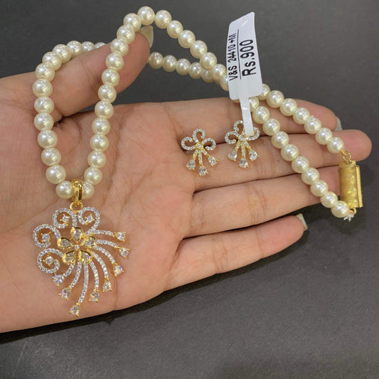 Zircon Pendant Sets 5264454 - Vijay & Sons