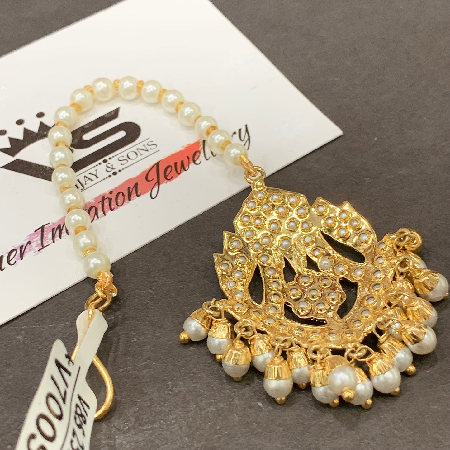 Jadau Maang Tikka 334233