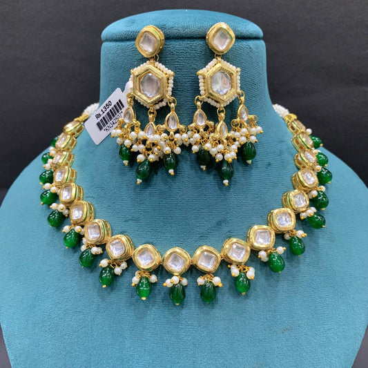 kundan neckline 577666 - Vijay & Sons