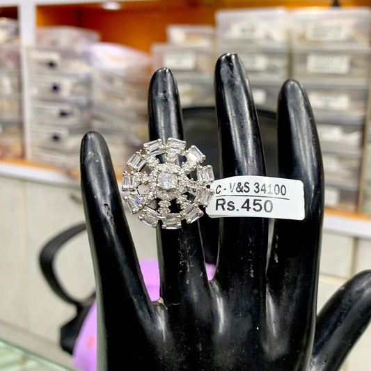 American Zircon Ring 577556 - Vijay & Sons