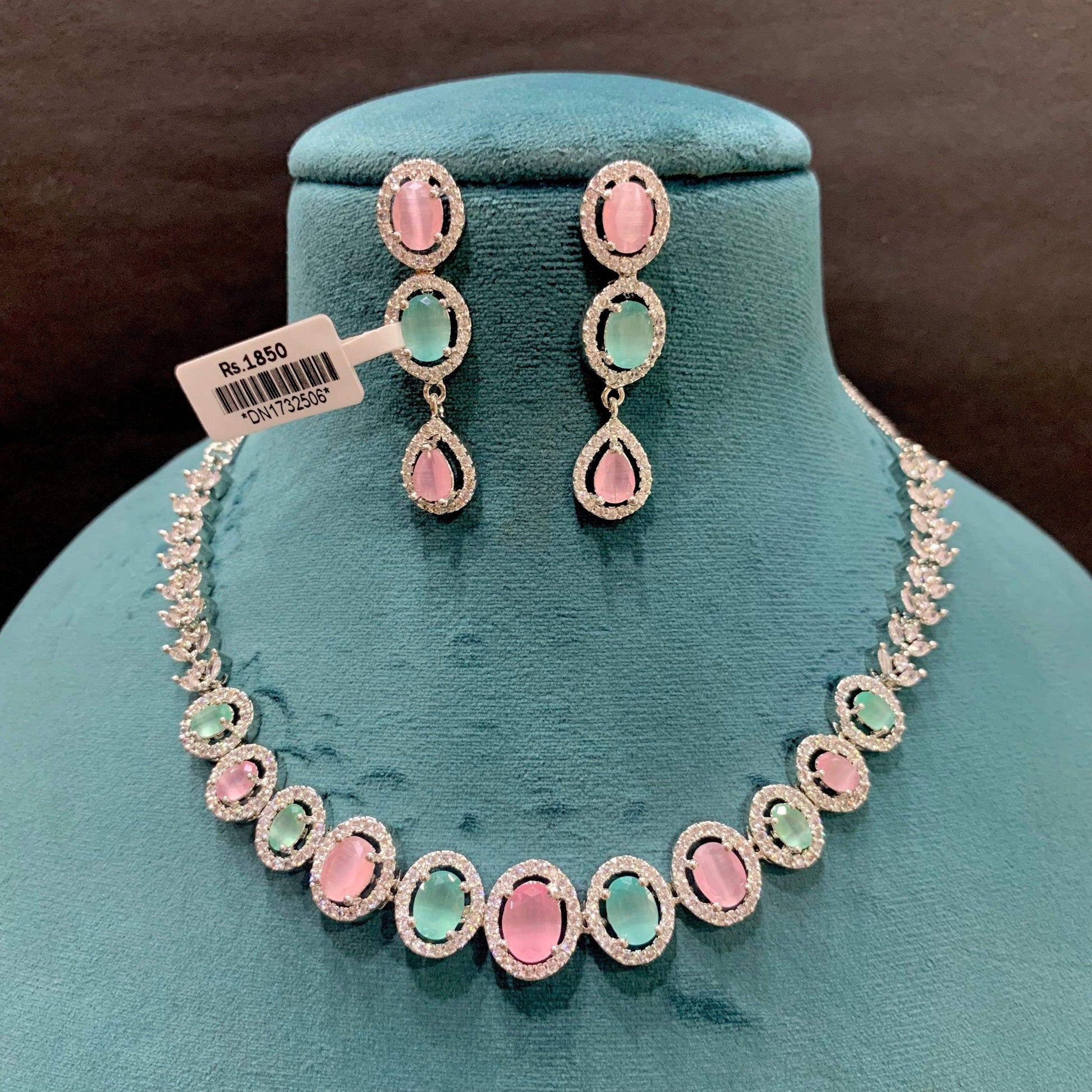 Zircon Necklace Set 5778727 - Vijay & Sons