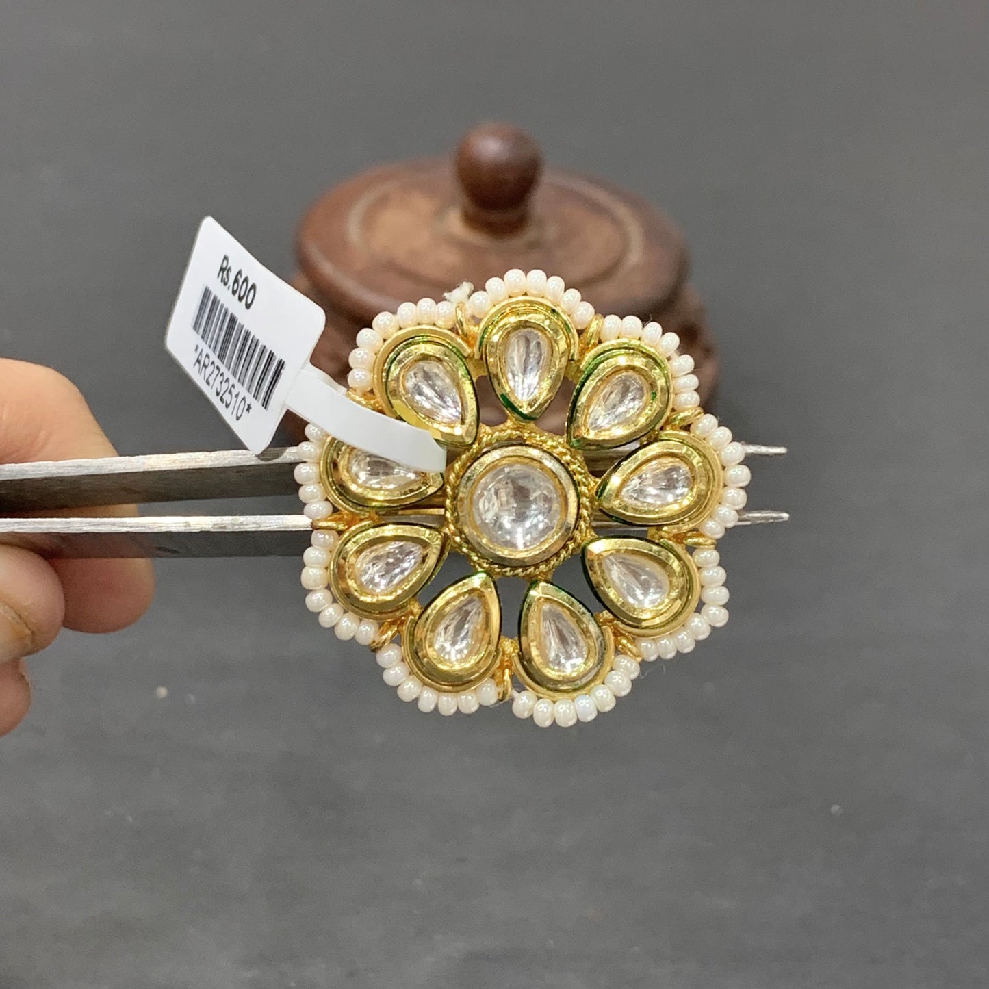Kundan Ring 395829